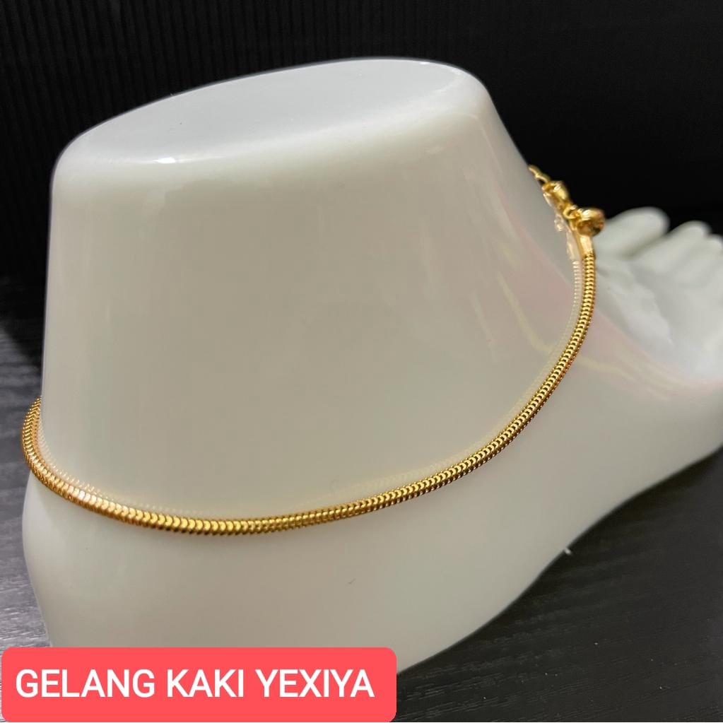 gelang kaki wanita yexiya/aksesoris wanita /perhiasan fashion masa kini byk pilihan model lain nya ya kk