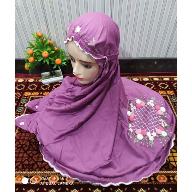 Mukena Terusan Rayon Premium Anak