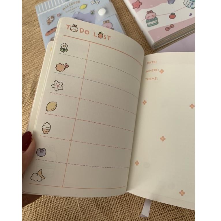 

[KODE PRODUK SVN8359] Tutu Rabbit Notebook / notebook journal / weekly planner