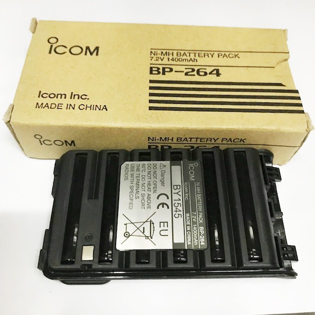 Baterai Icom BP-264 HT IC-V80 Nicad BP264 V80 IC V80 V-80 IC-U80 ORi