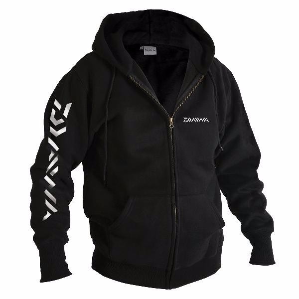 Jaket Sweater Hoodie Zipper Mancing Daiwa