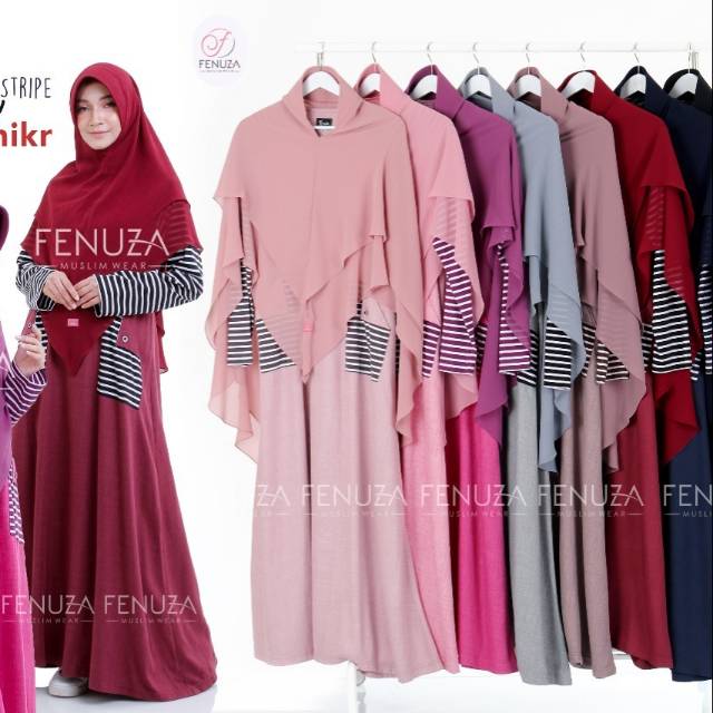 Tazkia Dhikr by Fenuza | Gamis Linen | Gamis Daily