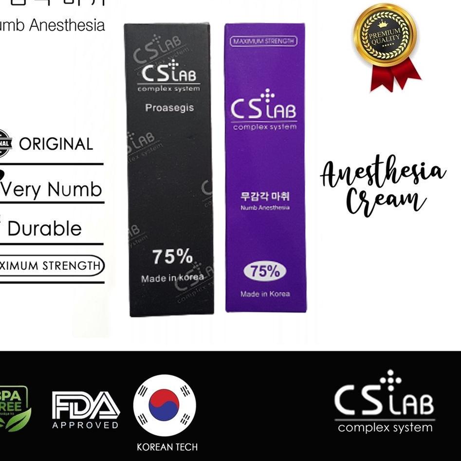 CSLAB ORIGINAL ANESTESI CREAM 75% / ANESTESI SULAM ALIS 10gram