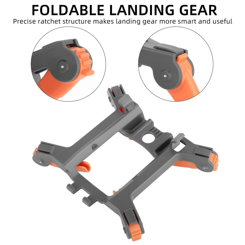 Preva Landing Gear Quick Release Drone Tinggi Extender Ekspanding