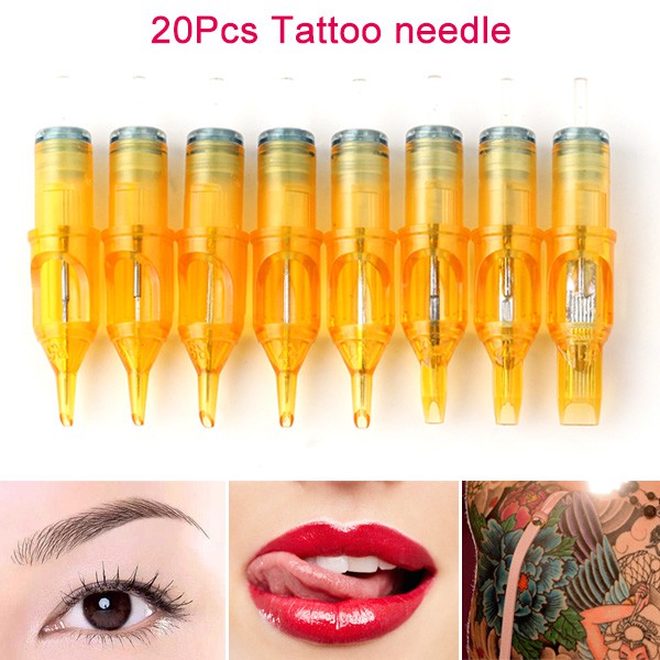 20Pcs Jarum Mesin  Tato  Alis Bibir Steril Shopee  Indonesia