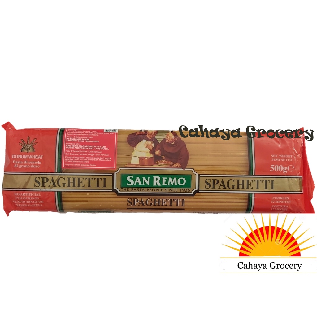 

San Remeo Pasta Spaghetti 500 Gram