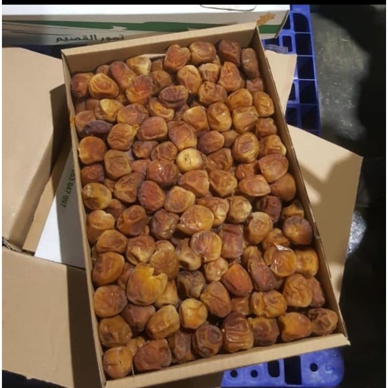 Kurma Sukari 3 Kg  | Sukarri Al-Qossim | Kurma Basah | Kurma Madu Sukari 3 kg