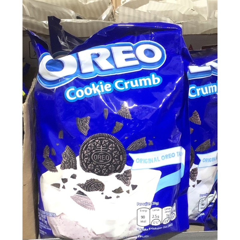 

Oreo Cookie Crumb/Remahan Oreo 1 Kg