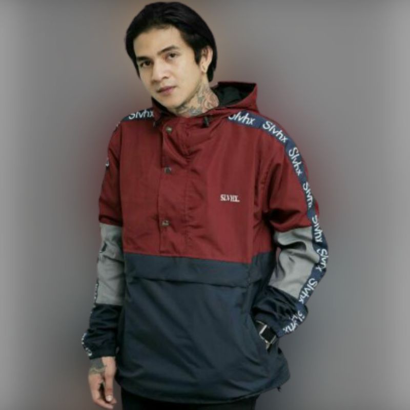 JAKET PRIA CAGOULE NEWTAB SLVHX - JAKET CAGOULE SALVIO HEXIA NEWTAB GNUS GUNUNG / JAKET PARKA CAGEL DORAEMON PREMIUM
