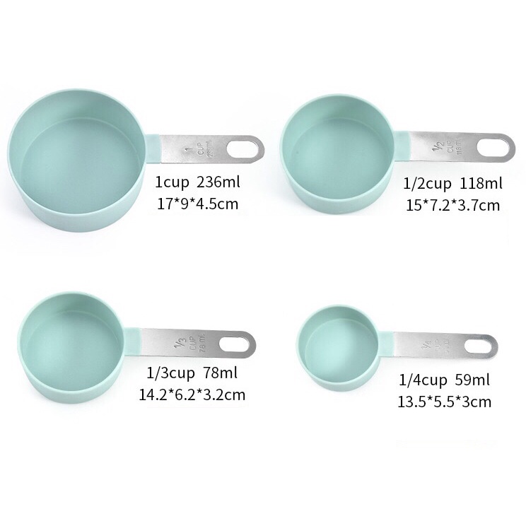 KAISSO - SENDOK TAKAR UKUR SET TAKARAN UKURAN KUE AIR BUMBU MEASURING SPOON CUP | SENDOK TAKAR SET