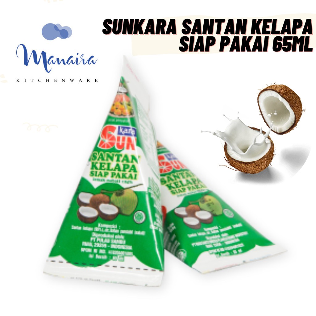 

[satuan] Santan SUN KARA segitiga 65 ml