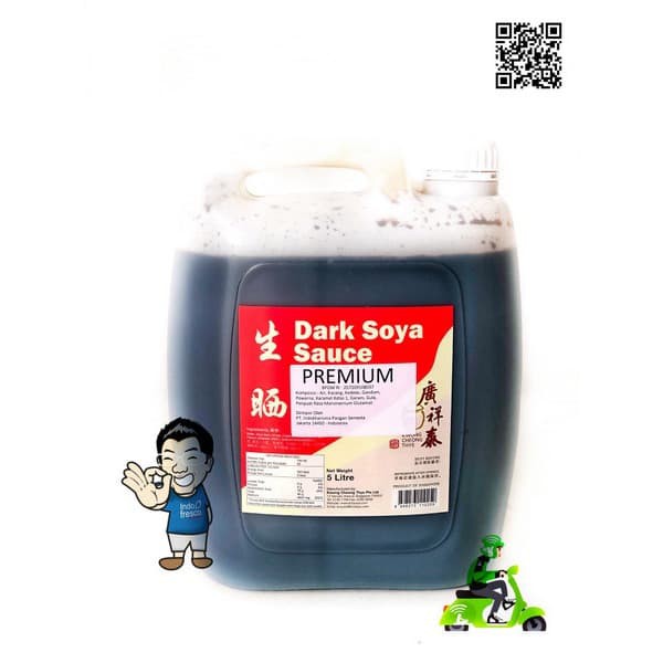 

PROMO KWONG CHEONG THYE KCT DARK SOYA SAUCE PREMIUM- KECAP HITAM 5L- GOSEND TERMURAH