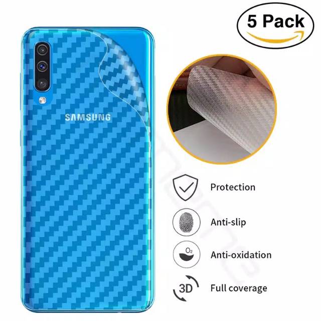 GARSKIN CARBON 3D SAMSUNG A01 A10 A10S A20 A20S A30 A30S A31 A50 A50S A51 A70 A71 M20 NOTE 10 PRO (SCB)