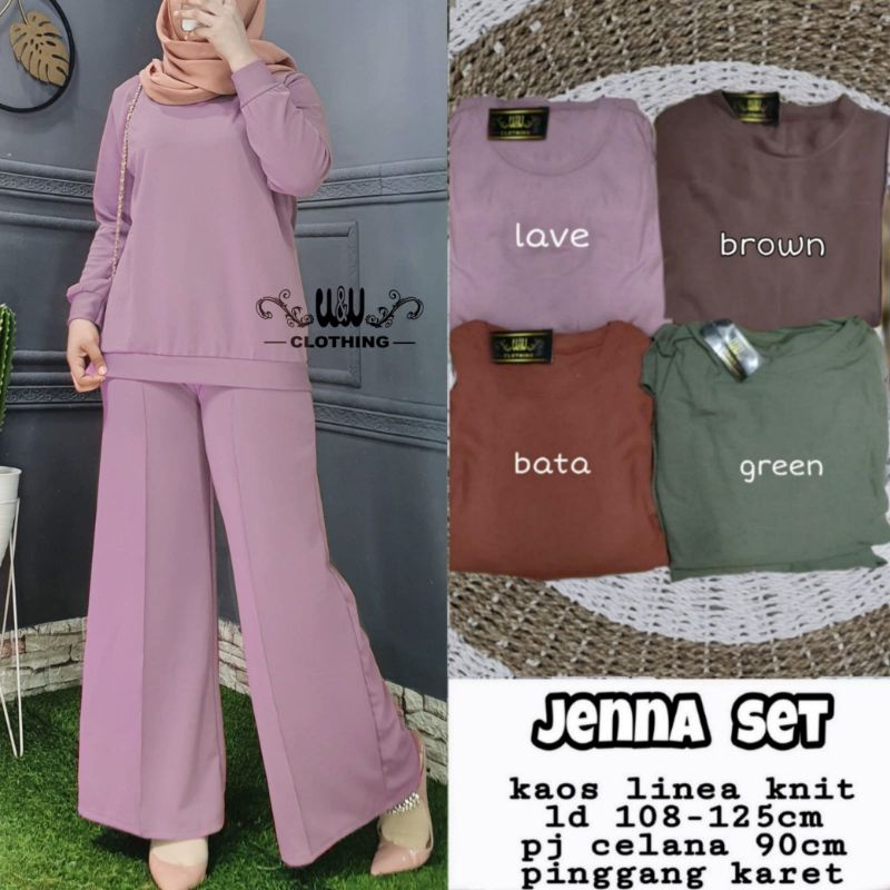 JENNA SET ORIGINAL PRODUK BY W&amp;W