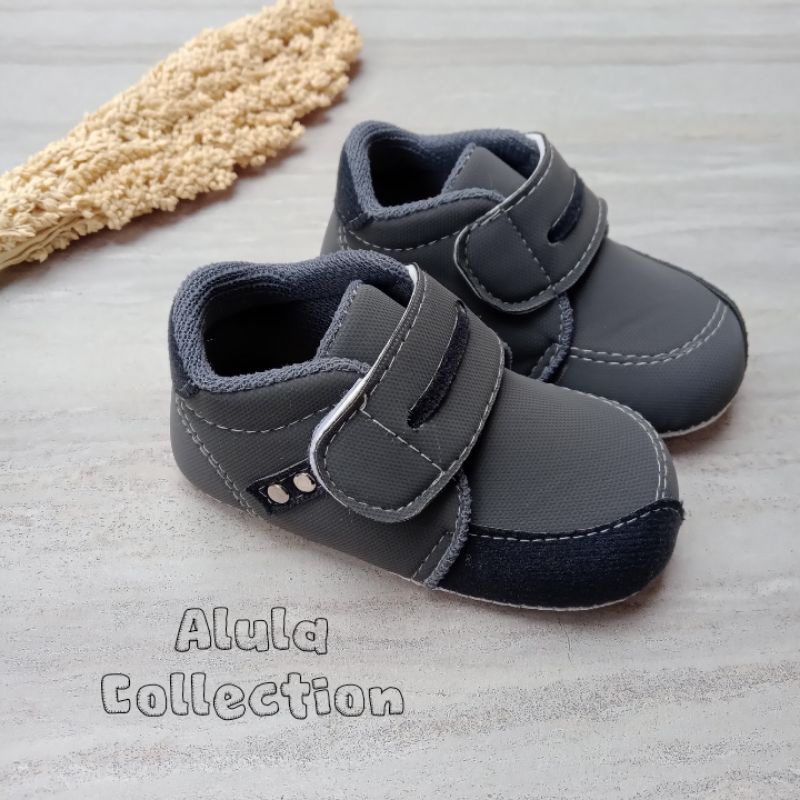 Sepatu bayi laki laki prewalker trendy usia 0-12 bulan sepatu bayi termurah flat