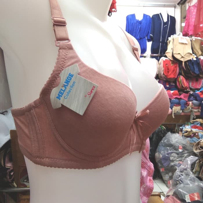 Bra Wanita Sorex 11105 Bra Full Cup dengan Kawat dan Busa Tipis Edisi Melangie