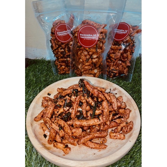 

Basreng stik pedas asin daun jeruk