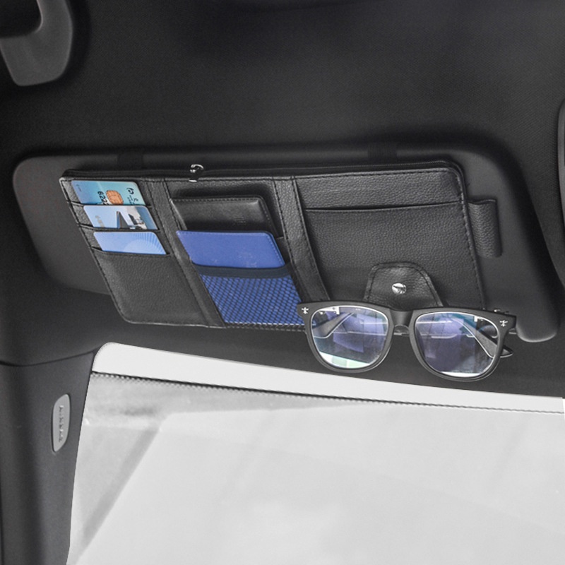 Tempat Dokumen Uang Karcis Kartu Sunvisor Mobil Organizer Sun Visor Mobil Holder Kartu Mobil