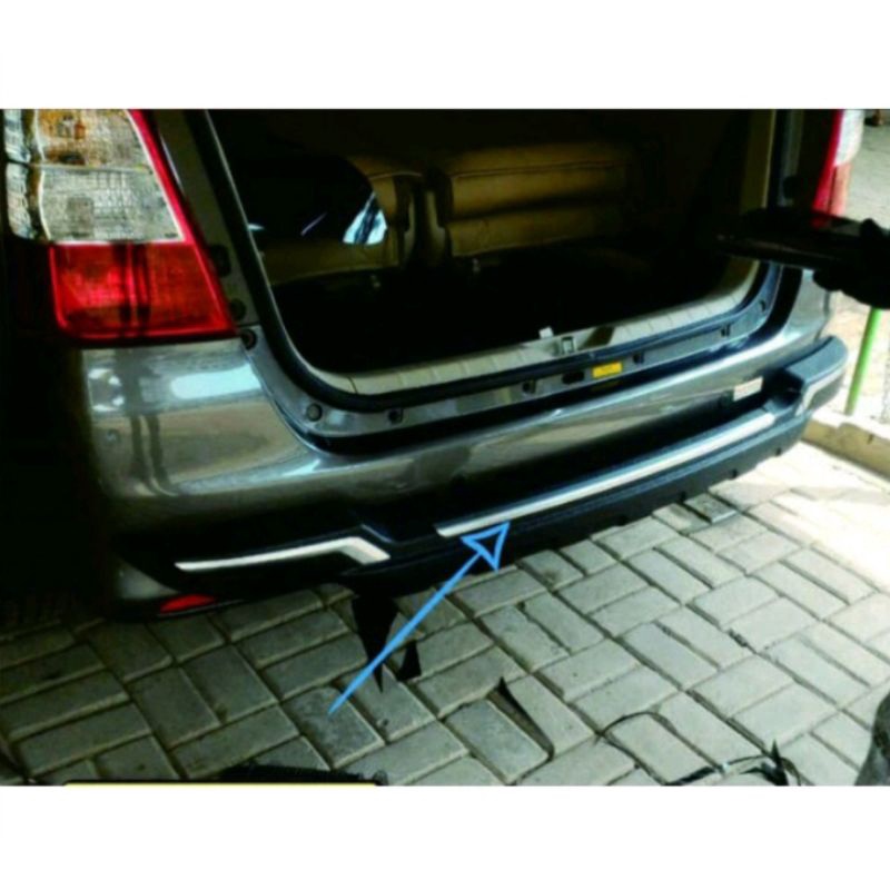 Pengaman bumper bemper belakang INNOVA 2008-2015