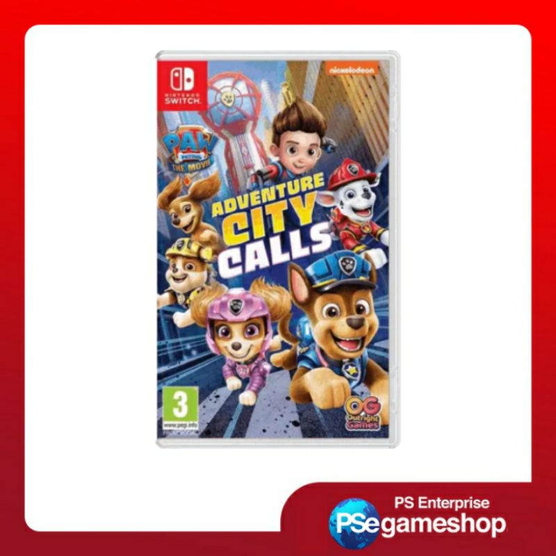 Switch PAW Patrol The Movie Adventure City Calls – (Euro/English)