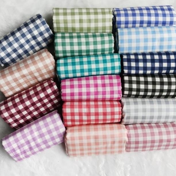 Kain Katun Kotak Jepang Tokai Senko