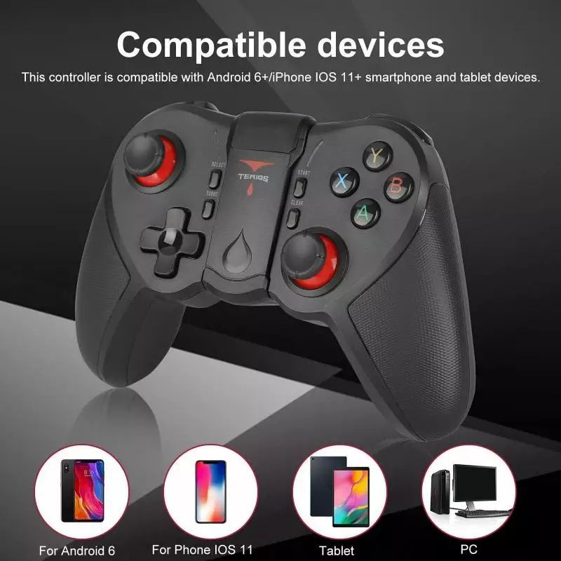 T12 Wireless Bluetooth 4.0 Gamepad/Game Controller Untuk Tablet Ponsel Android IOS