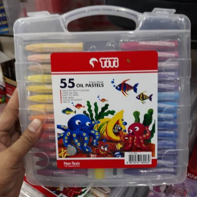 

KRAYON MINYAK MEREK TITI 55 WARNA