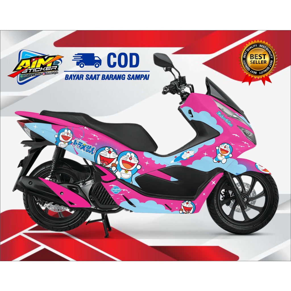 DECAL ALL NEW PCX 160CC FULL BODY GRADASI VARIAN VARIASI WARNA