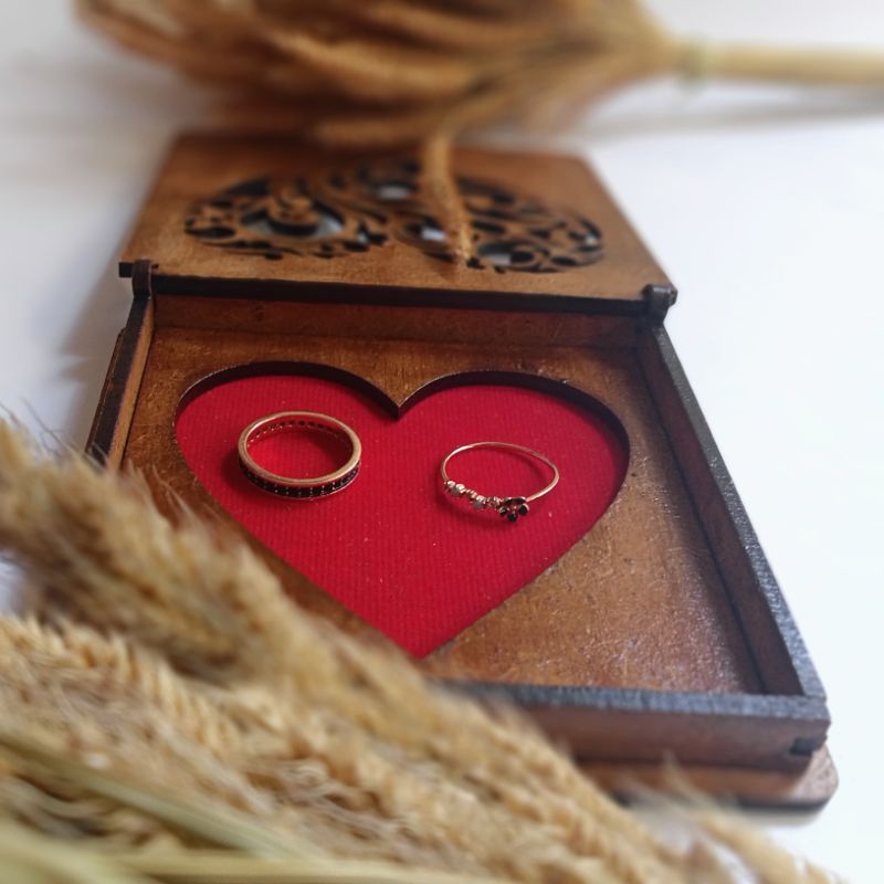 RING BOX / RING BEARER / KOTAK CINCIN PERNIKAHAN