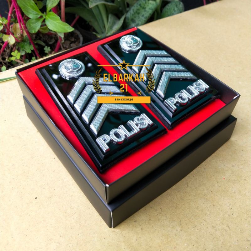 pangkat bripka pdh ful akrilik SUPER PREMIUM