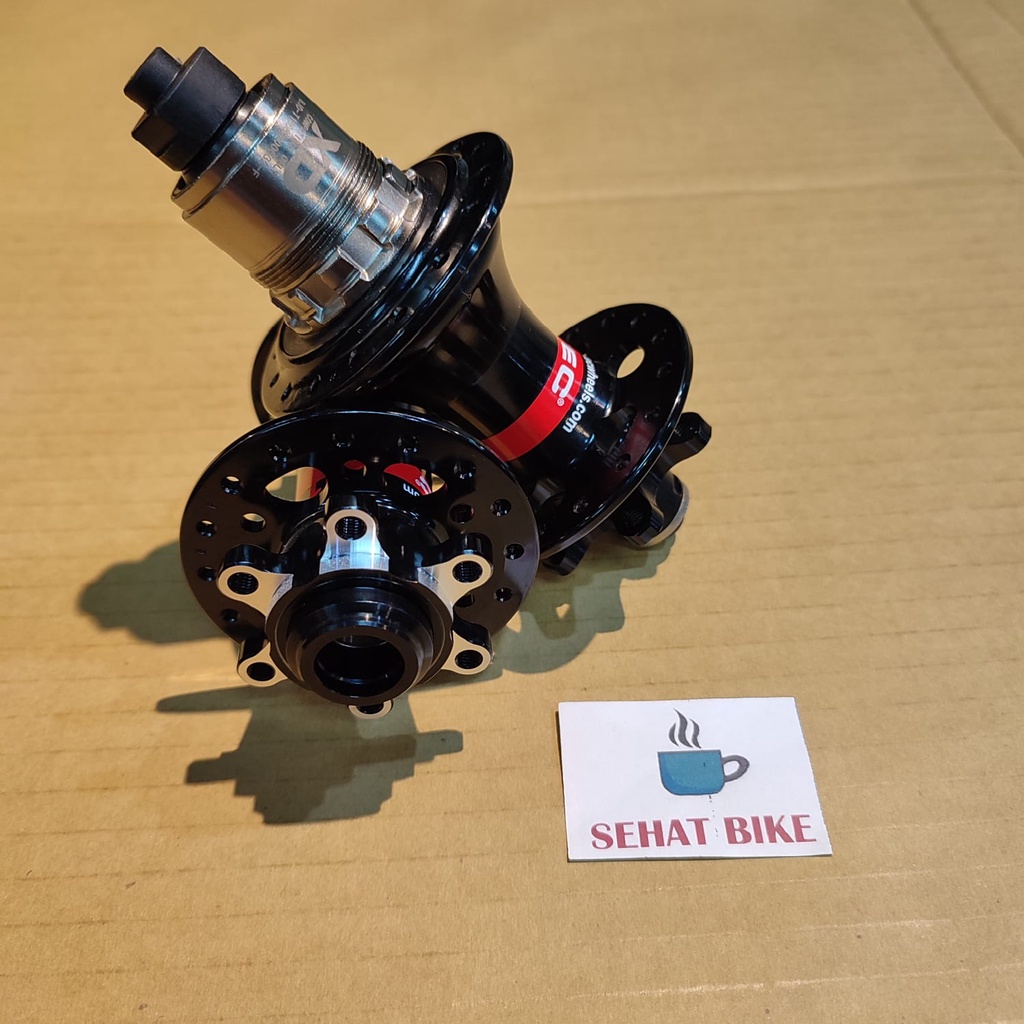 Hub Set Novatec XD Body 32 Hole Black