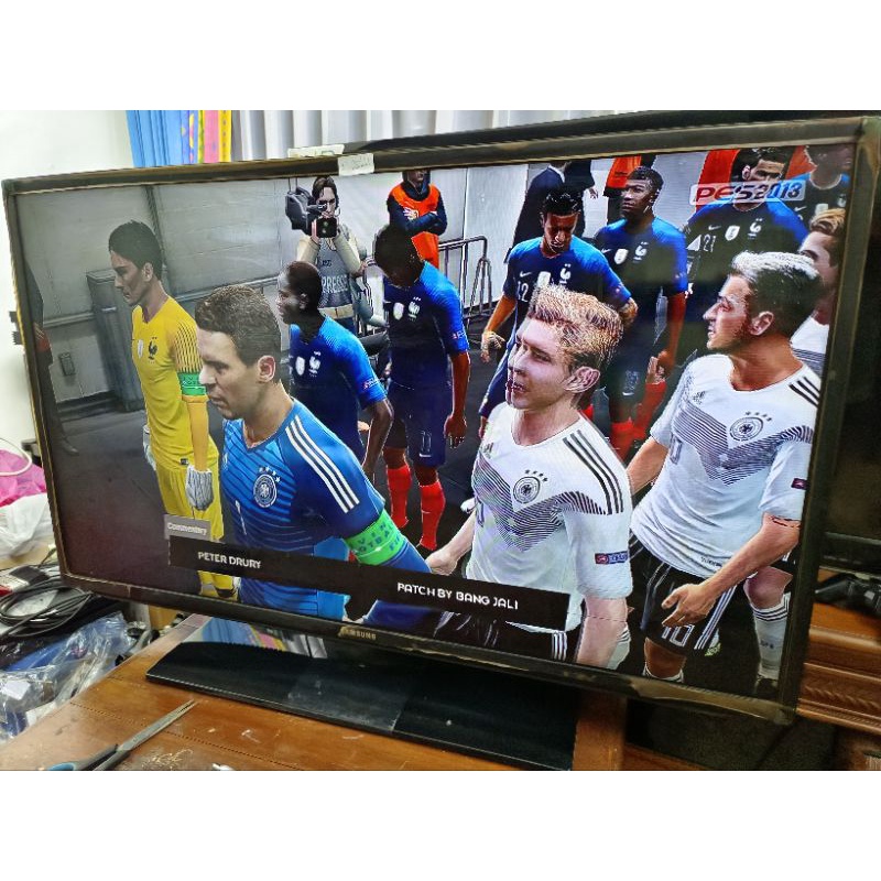 TV LED SAMSUNG 40IN 40INCH 40" 40 IN INCH UA40EH5000 SECOND BEKAS LCD KONDISI NYALA NORMAL PRELOVED 