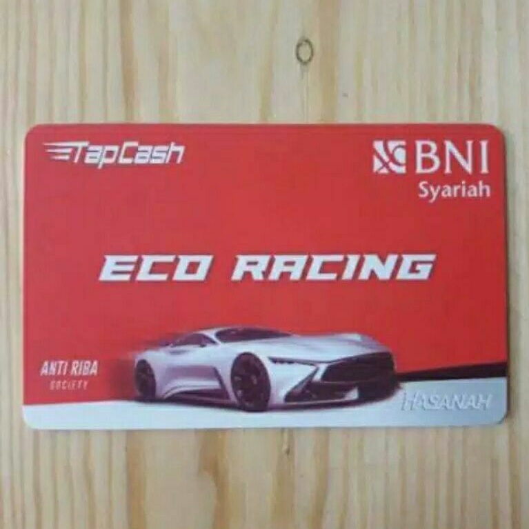 Kartu Tapcash BNI Syariah /Like eMONEY eTOLL Flazz or Brizzi