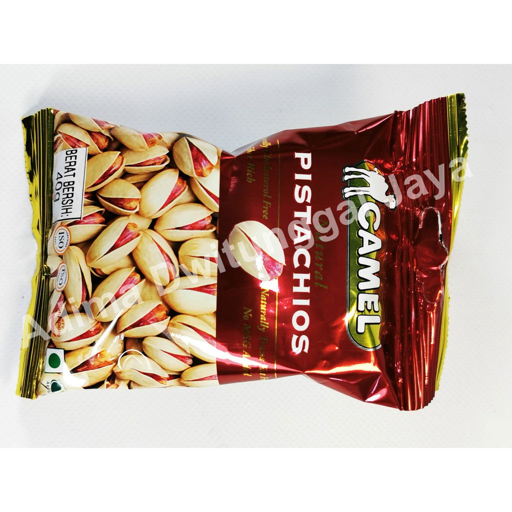 Kacang Pistasio Camel / Salted Pistachio Camel 40 gr