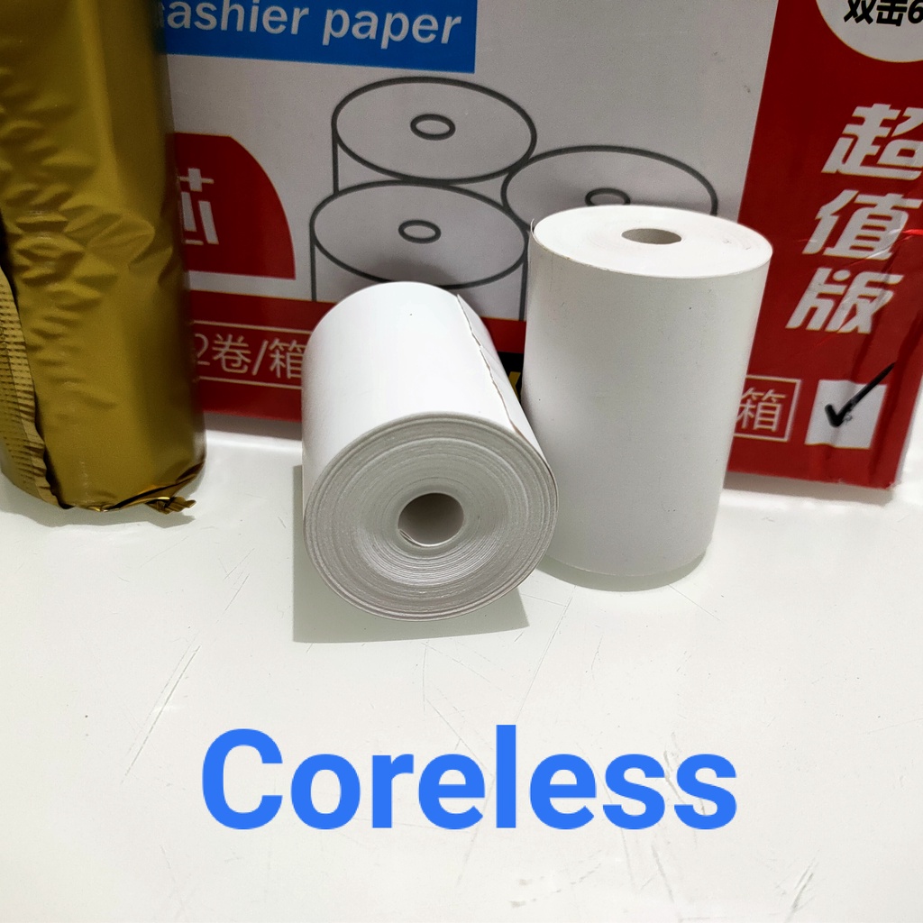 Kertas Thermal Printer Bluetooth 58x40 Kertas Struk Thermal