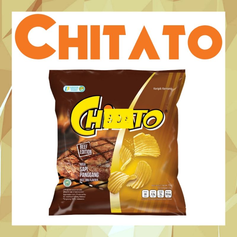 

《OS3》 Chitato rasa Sapi Panggang keripik kentang 15 gram