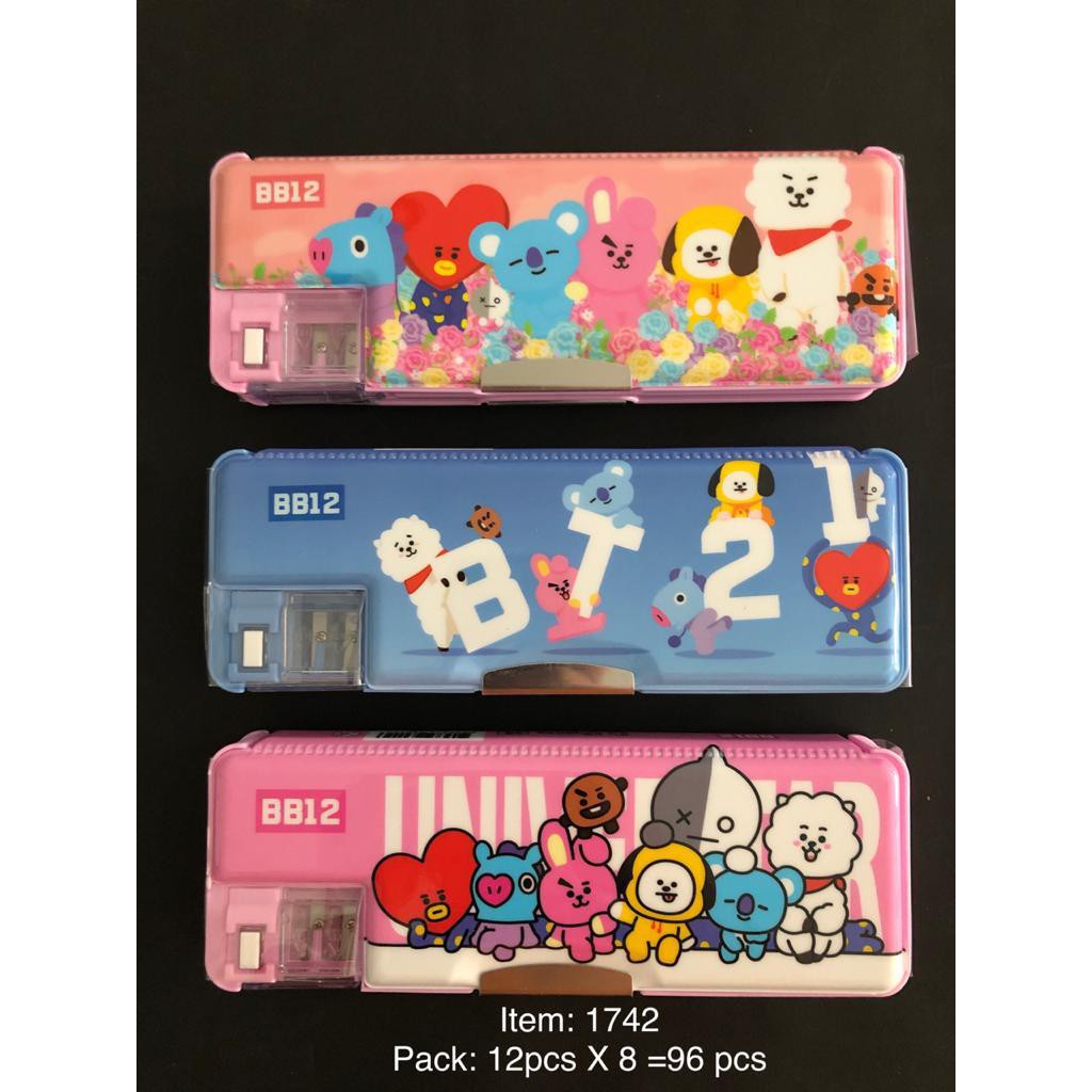 

Tempat Pensil Kotak Pensil Magnet Serutan 2 Lubang Xiao Ling Jing Kartun Korea 1742