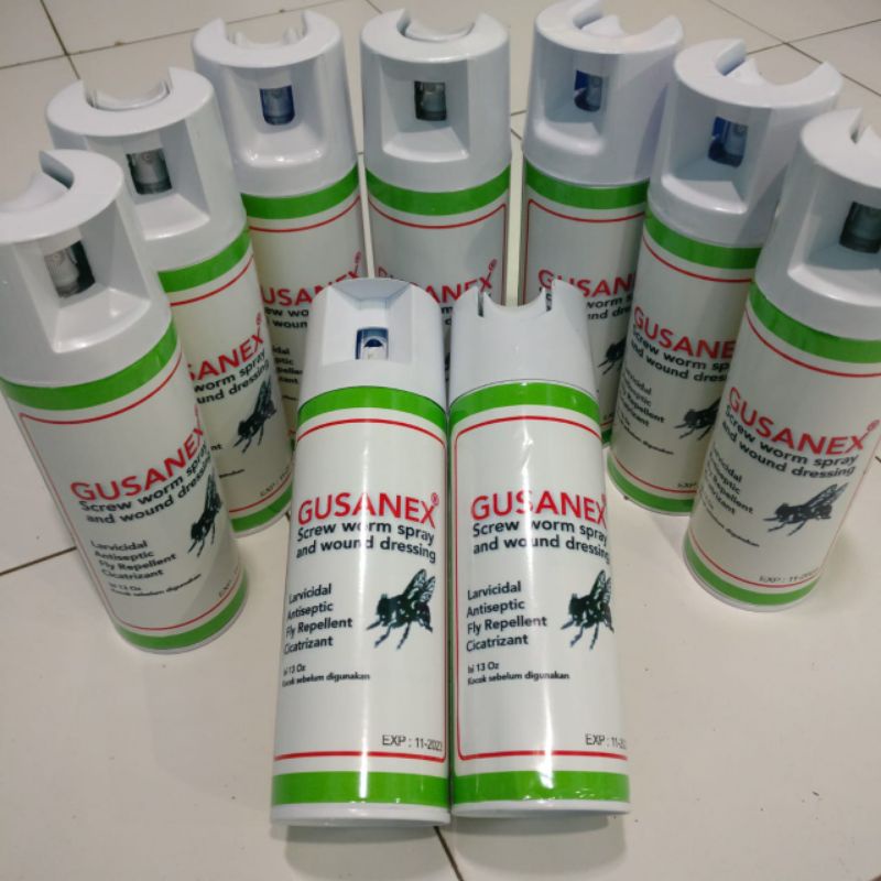 obat hewan gusanex spray obat semprot anti lalat untuk luka hewan 100% asli original