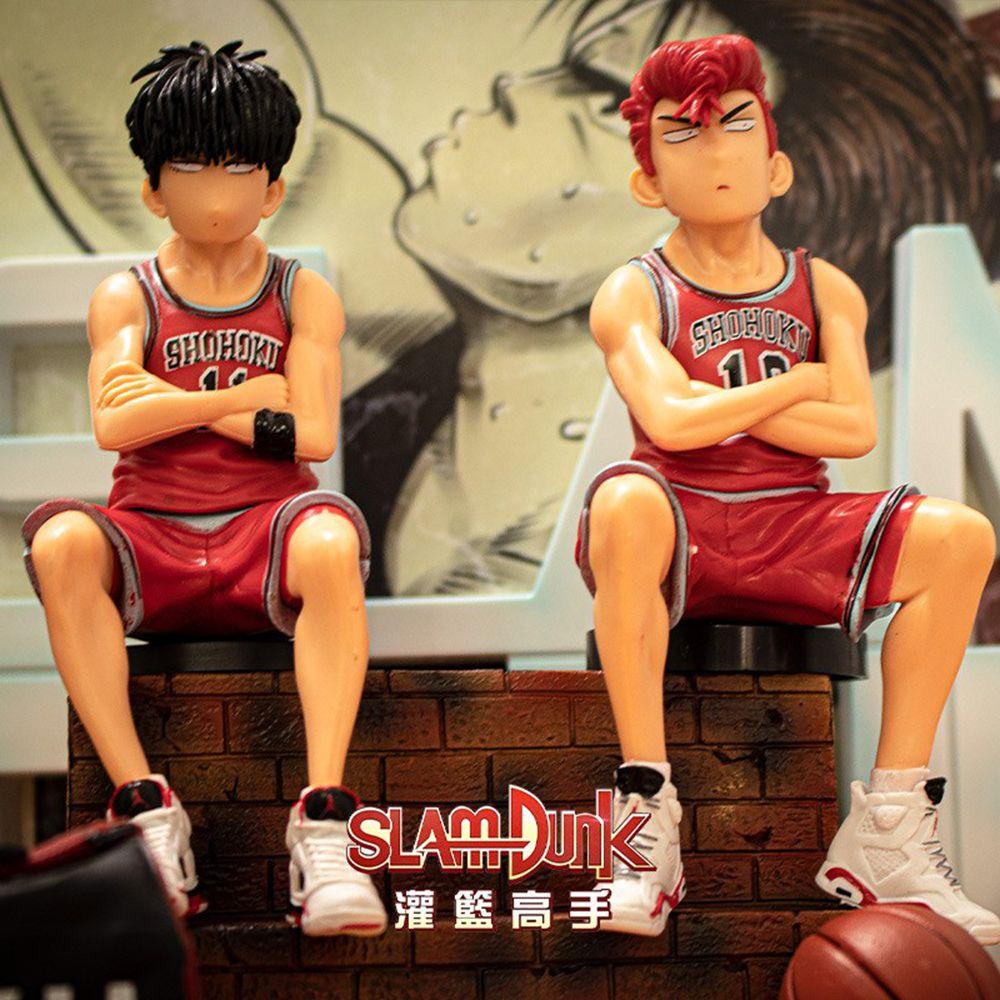 TOP Slam DUNK Action Figure Karakter Kartun Kreatif Model Rukawa Ornamen Mobil