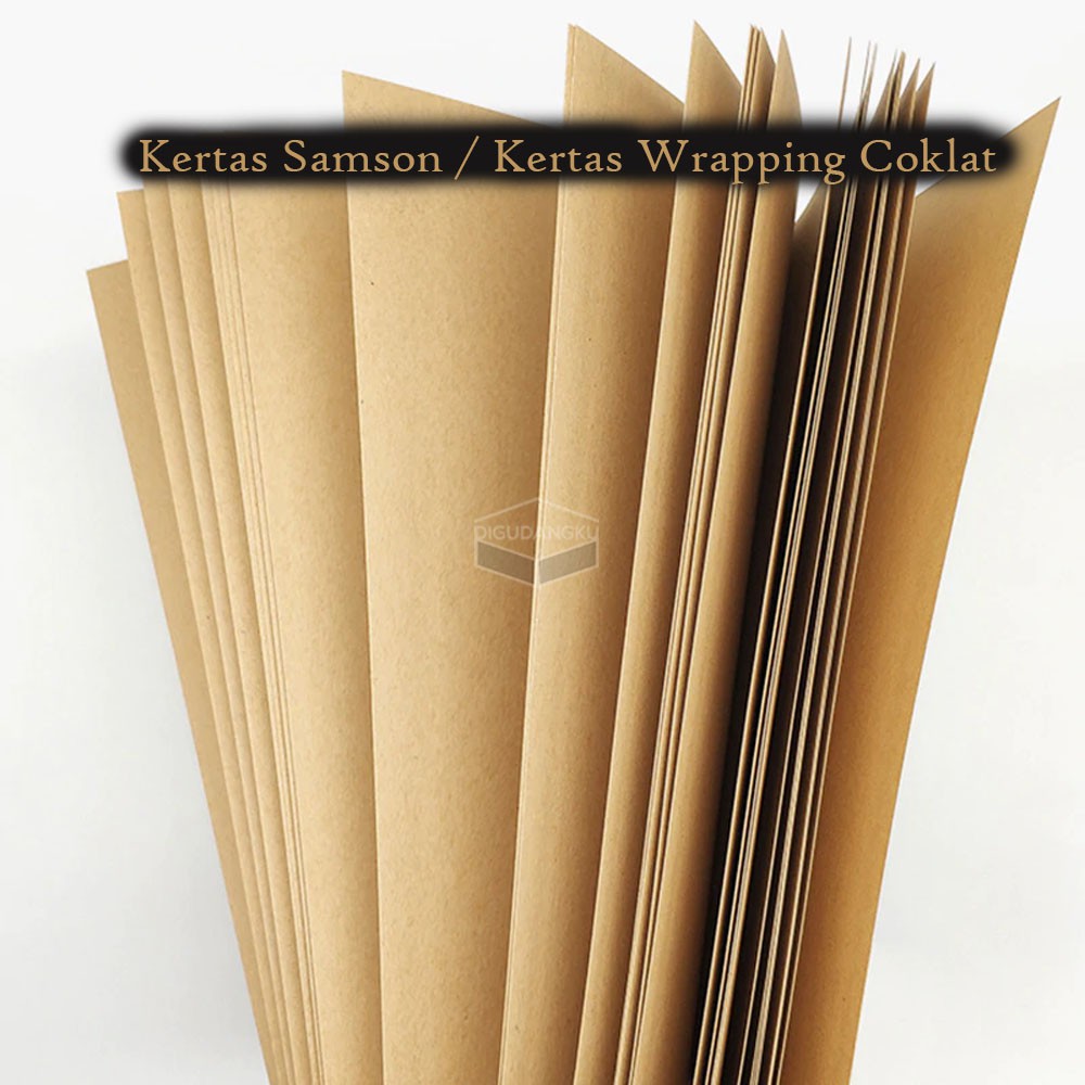 Promo Kertas Samson / Kertas Wrapping / Kertas Coklat 80gr 90x120cm KLDnND6CJxRd0q3