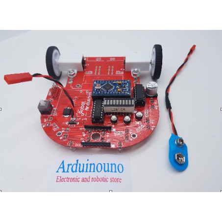 robot arduino line tracer follower fast for competition programmable red color