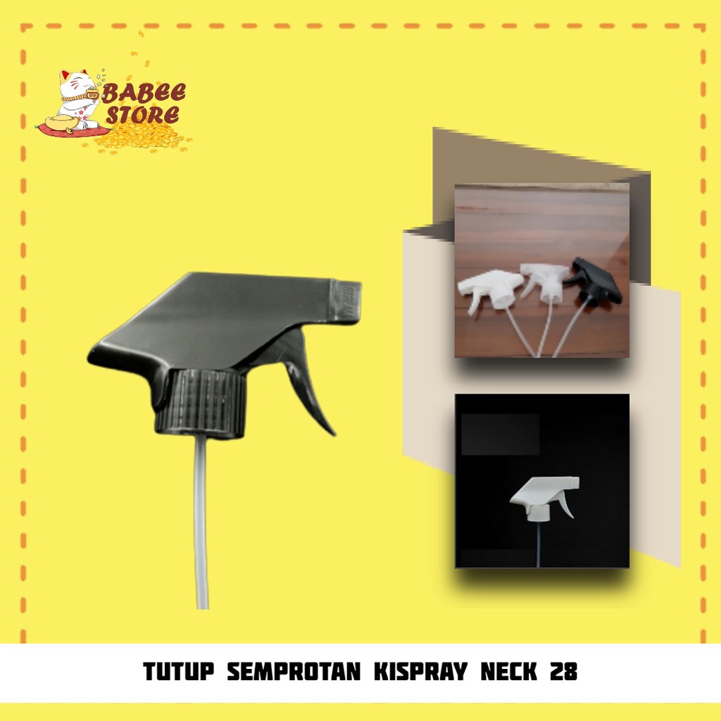 TUTUP SEMPROTAN KISPRAY LAUNDRY NECK 28/ TUTUP SPRAY BIG TRIGGER UNTUK BOTOL 500ML 1LITER