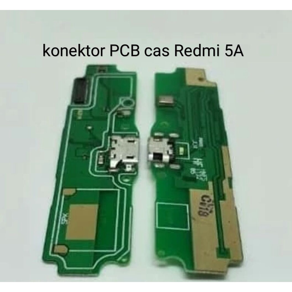 konektor papan pcb cas redmi 5A original
