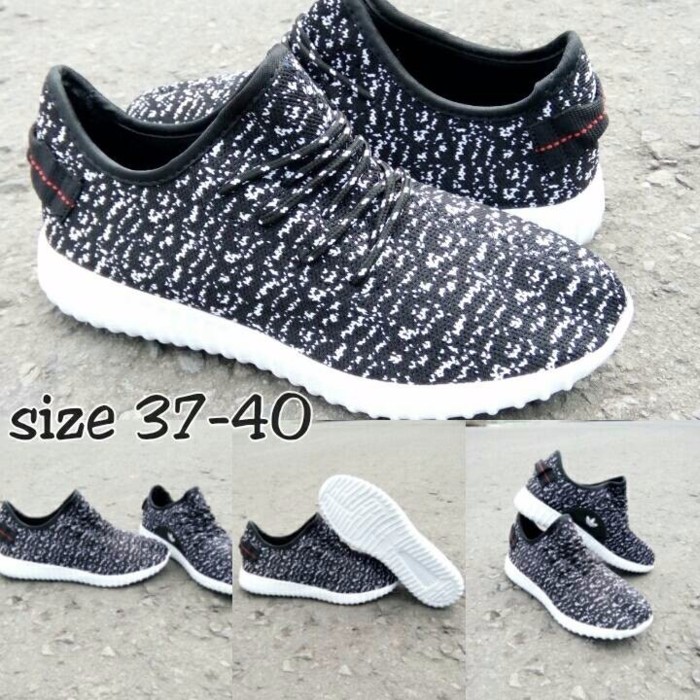 EXCLUSIVE sepatu adidas yessy hitam putih cewek PALING MURAH