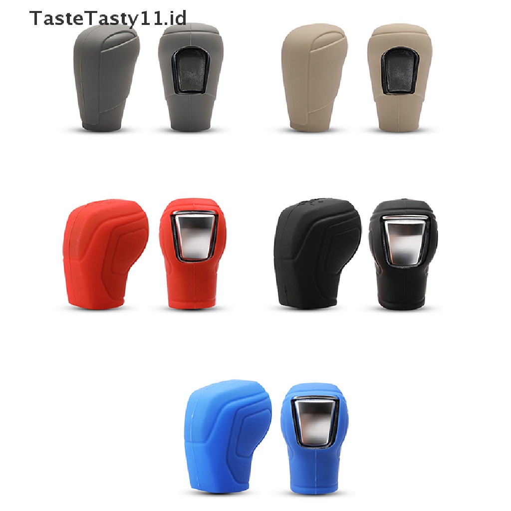 Tastetasty Cover Pelindung Kepala Tuas Perseneling Mobil Bahan Silikon