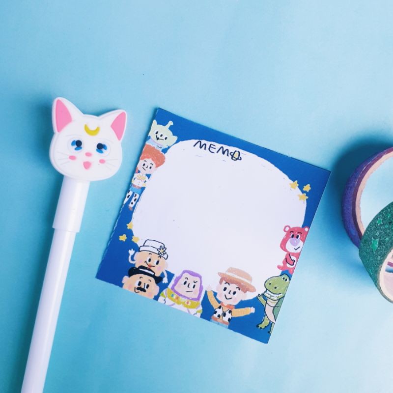 

(12pcs) Memo Pad untuk journal scrapbook dan catatan