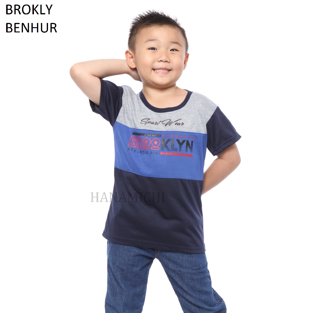 Hanamichi BROKLY Kaos Anak Lengan Pendek