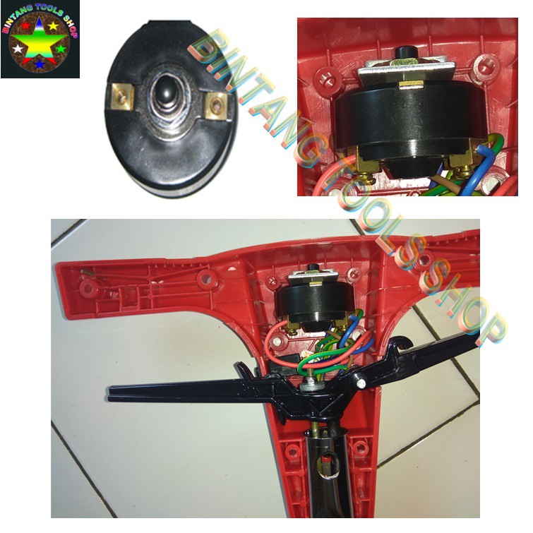 Spare Part Polisher Round Switch Main Master Switch Mesin Poles Lantai