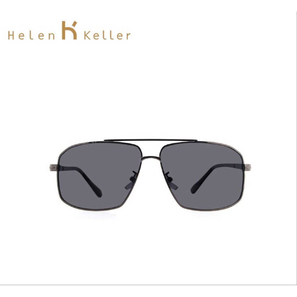KACAMATA SUNGLASS PRIA HITAM HELEN KELLER ORIGINAL MEWAH CASUAL H8376-P01