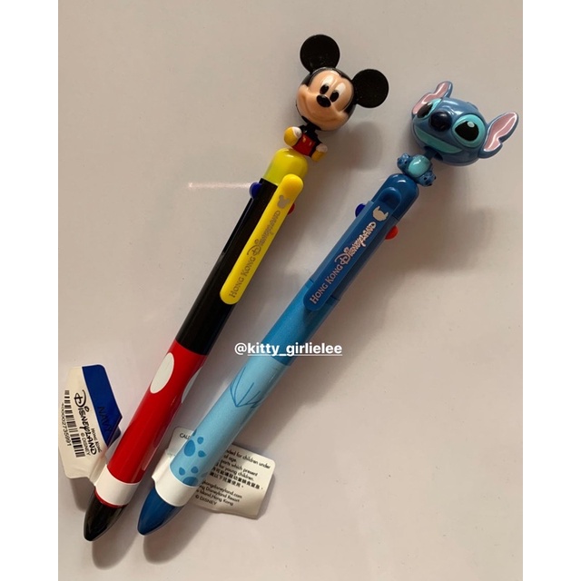 

BOLPEN MICKEY MINNIE DONALD STITCH ISI 3 WARNA ORIGINAL DISNEYLAND